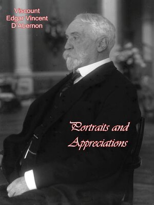 cover image of Portraits and Appreciations
